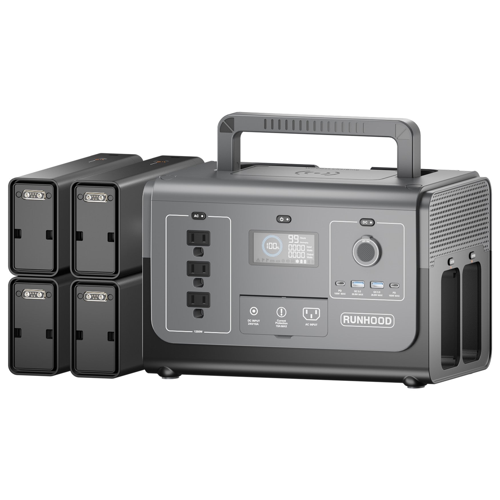 RALLYE 1200 PLUS(1296Wh/1200W. Portable Power Station )