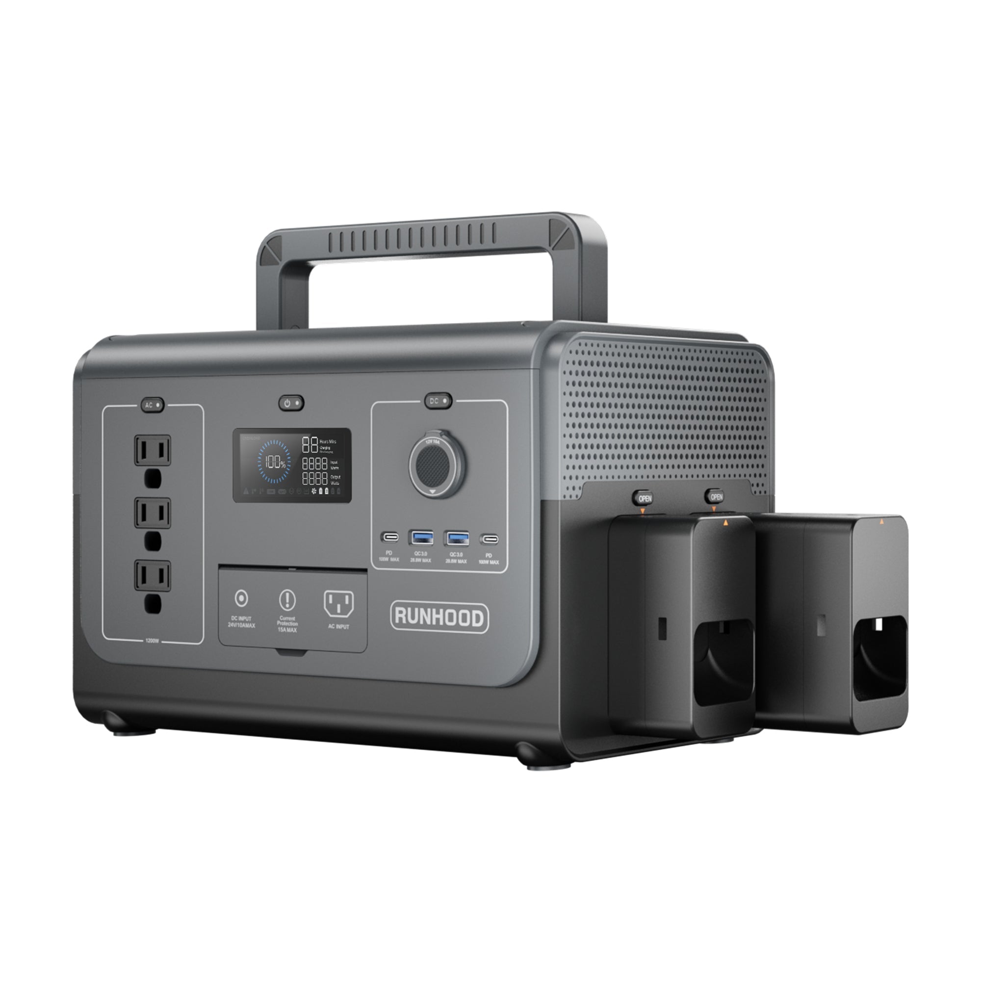 RALLYE 1200 PLUS(1296Wh/1200W. Portable Power Station )