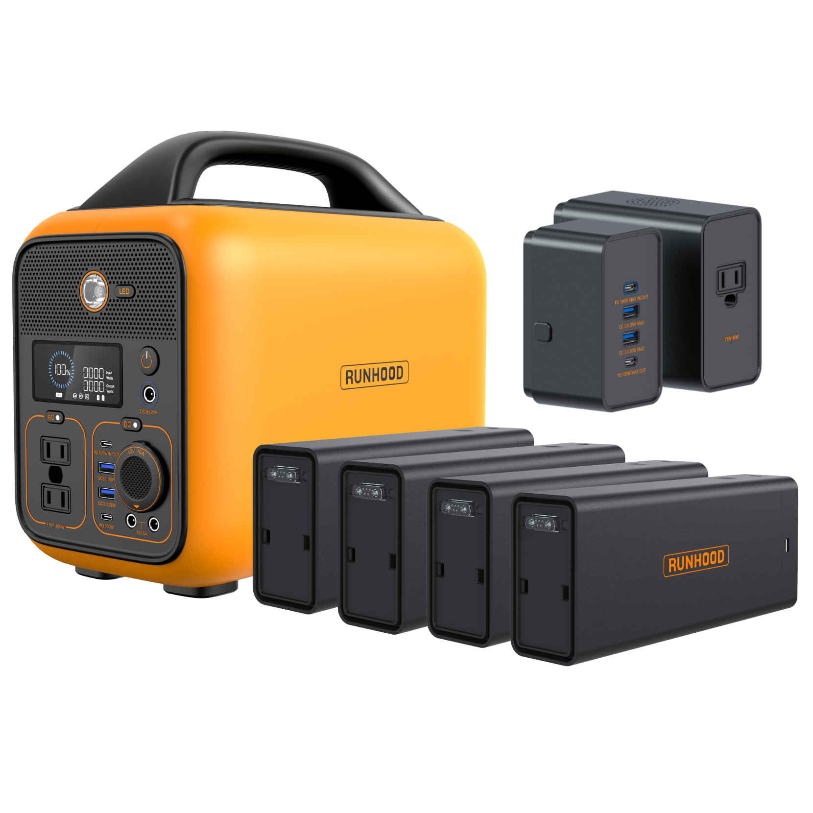 RALLYE 600 MAX(1296Wh/600W. Portable Power Station ）