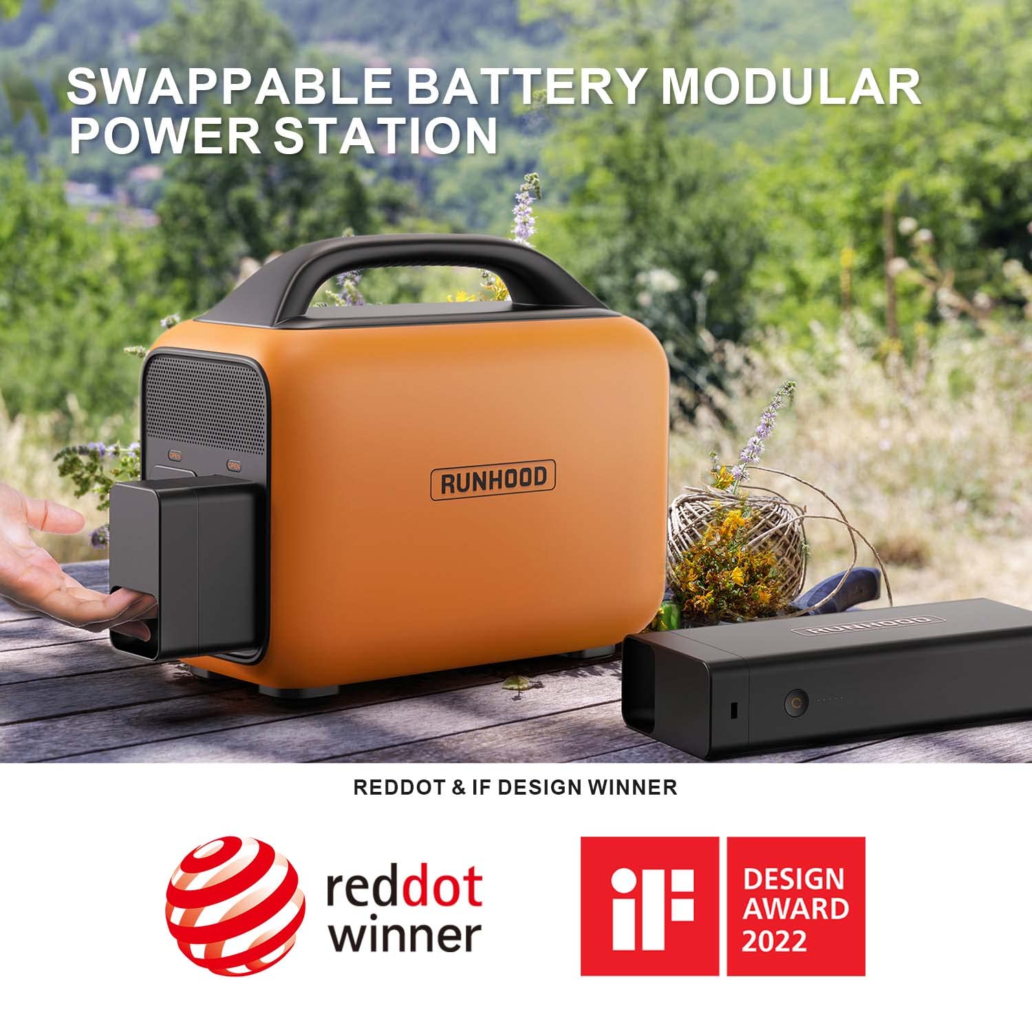 RALLYE 600 MAX(1296Wh/600W. Portable Power Station ）